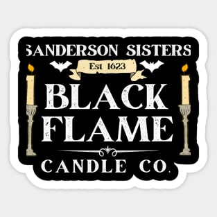 Sanderson Sisters Black Candle Company Funny Halloween Sticker